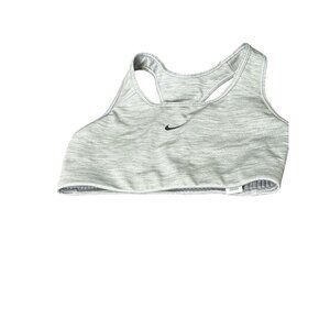 Nike Gray Dri-Fit Sports Bra Racerback Size CH Polyester/Spandex